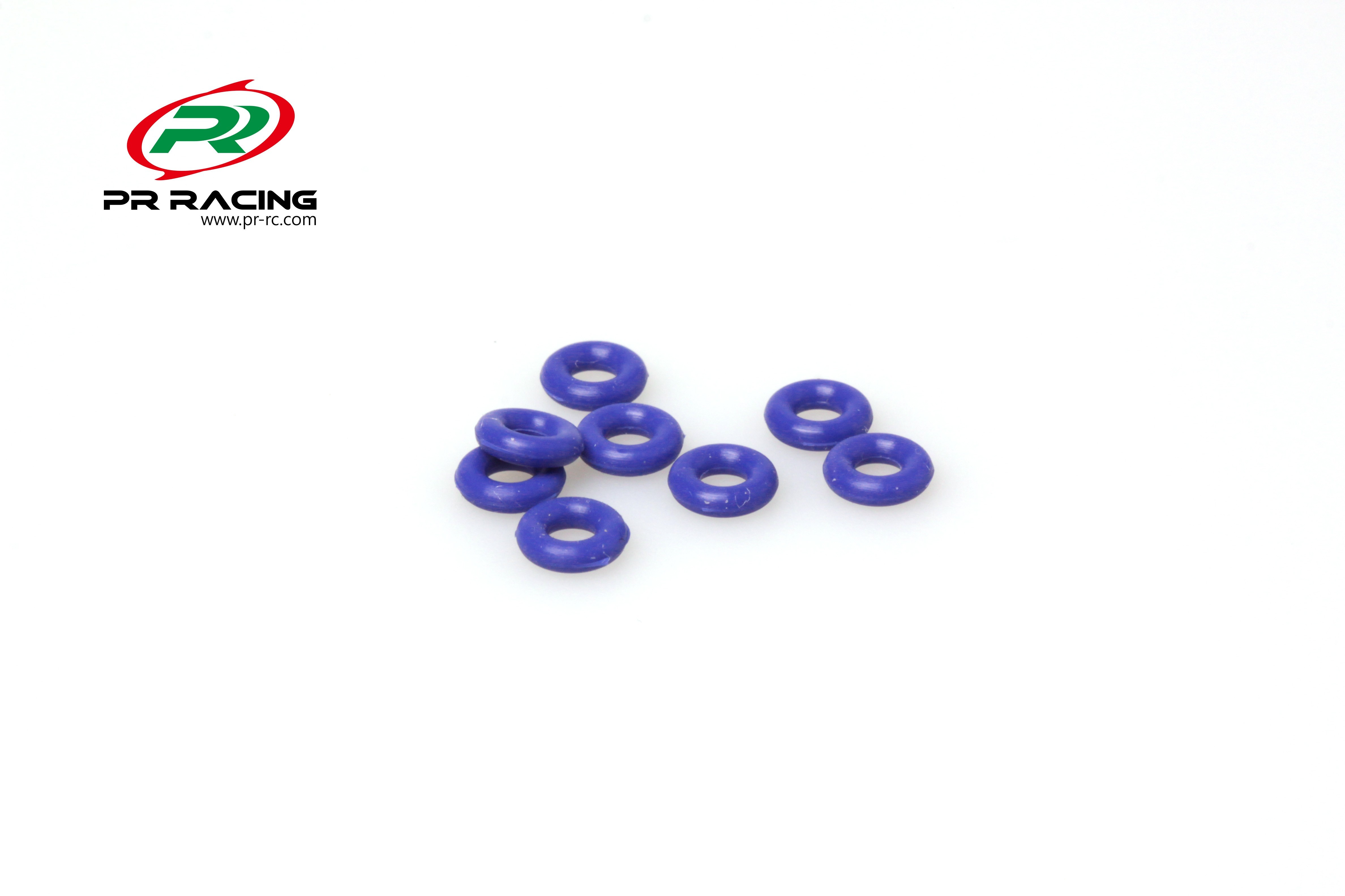 Stötdämpare. delar PR SB401-R – Shock O-Rings (Blue)(8pcs) PR Racing