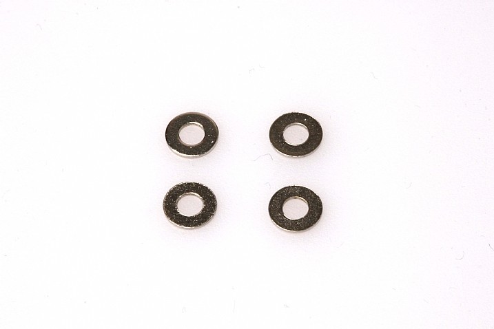 Skruv. Brickor. O-ring PR SB401-R – Shims 2.6x6x0.5mm (4 st) PR Racing