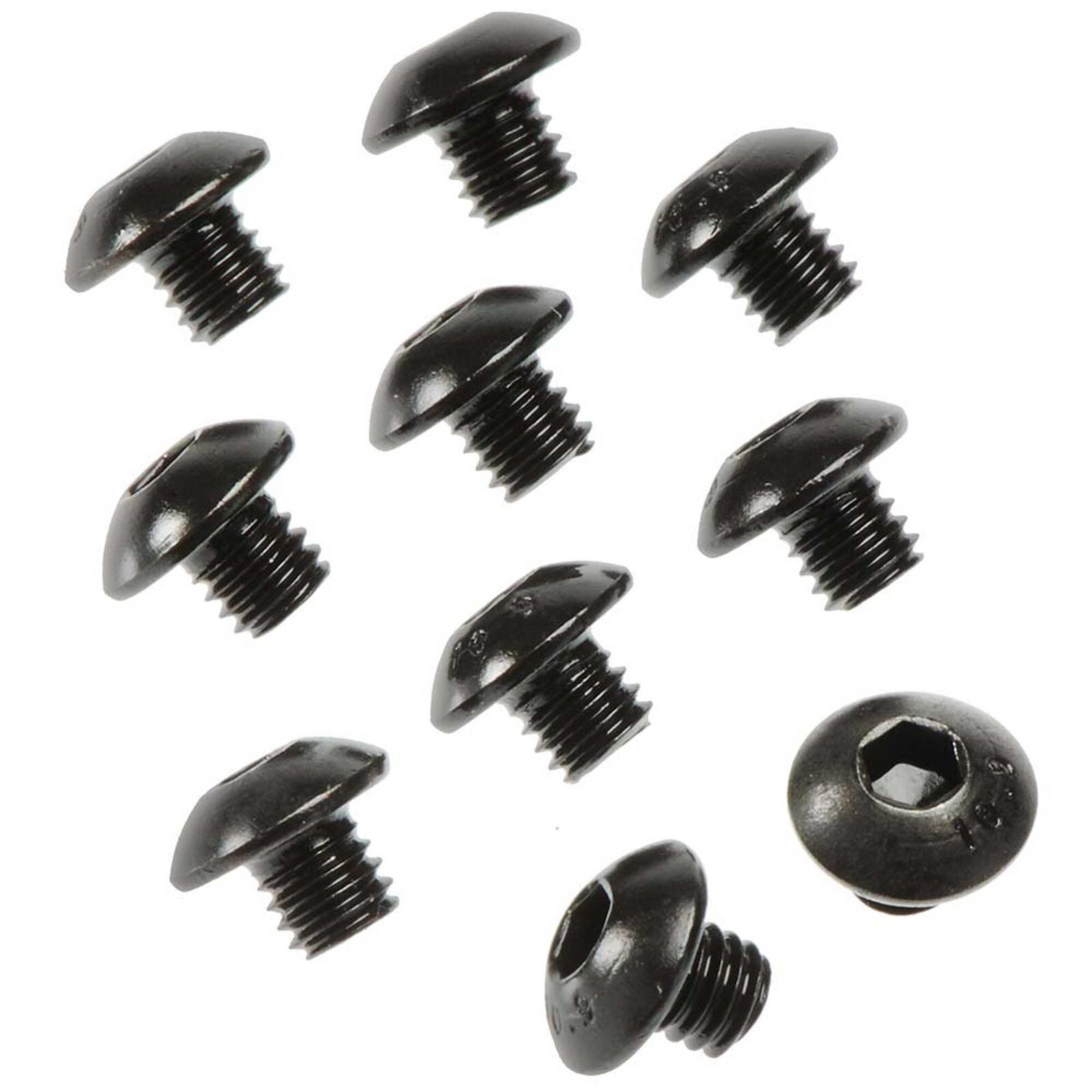 Skruv, brickor, O-ring Infraction 1:8 4x4 3S BLX – Skruv Button Head M3x3mm (10 st)