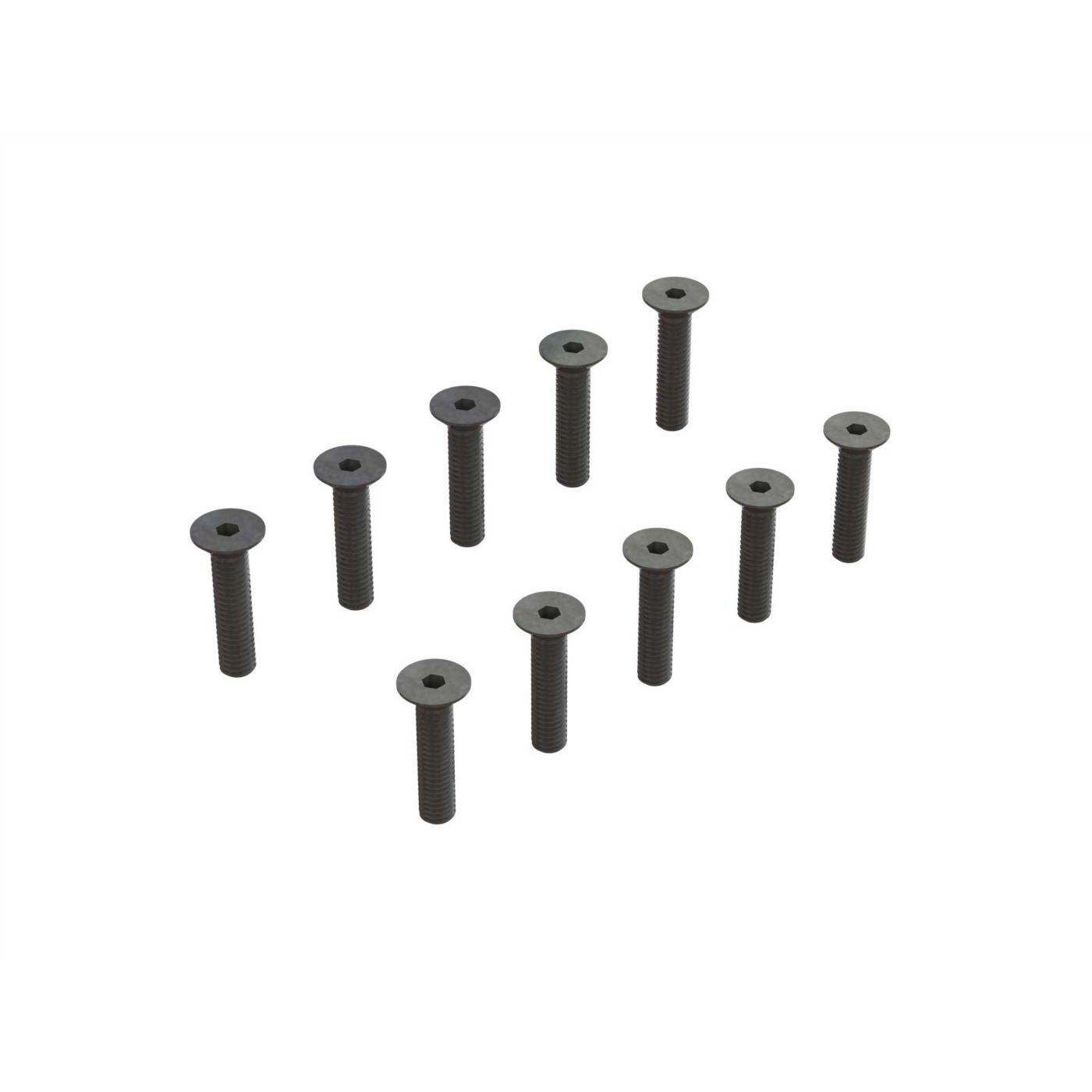 Skruv. Brickor. O-Ring Kraton 1:5 – Skruv Försänkt M3.5x16mm ARRMA Kraton 1:5