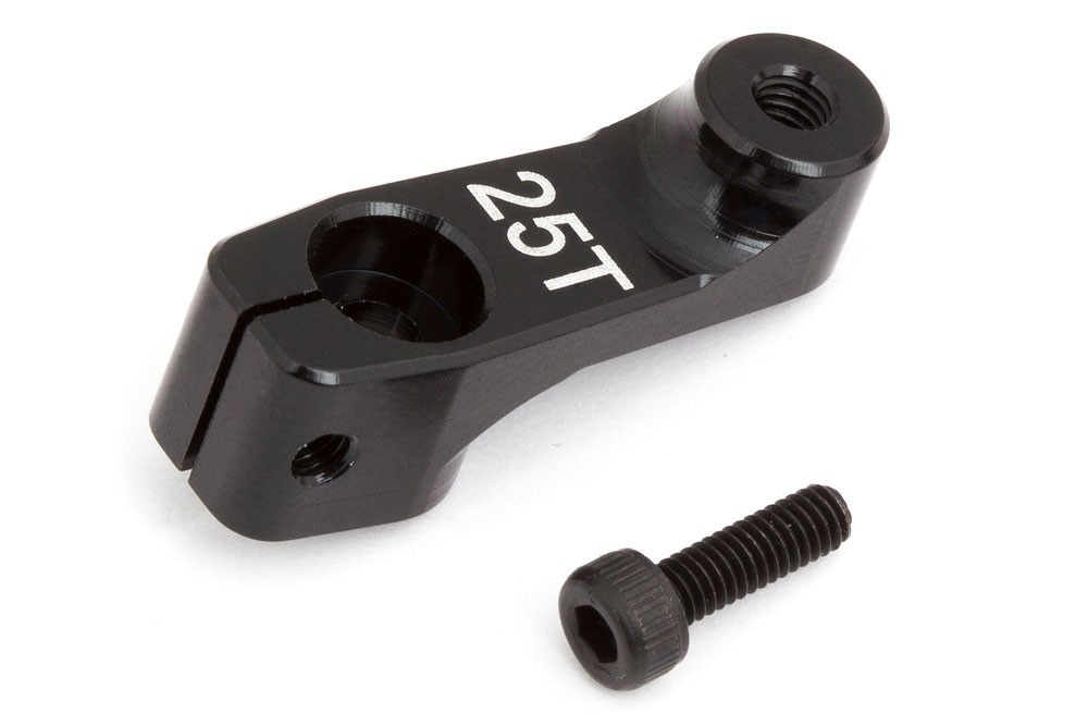 Optiondelar ASS B7 – SERVO HORN ALUMINIUM ASS FT 25T 15.5mm