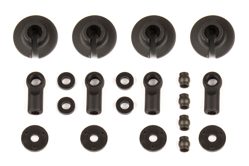 Stötdämpare. delar ASS Reflex 14B – Plastdelar Till Stötdämpare 4 st. ASS Reflex 14B/14T