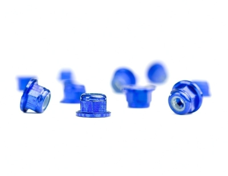 Låsmutter – Låsmutter M3 Fläns Aluminium Avid