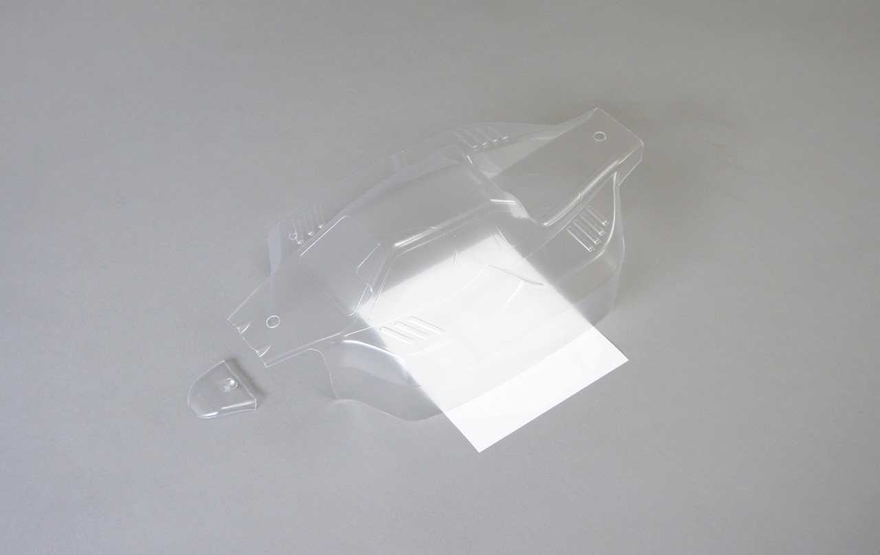 Chassie-mittpart-kaross Mugen MBX-8 ECO – E1072a Kaross 0.8mm Mugen MBX-8R ECO