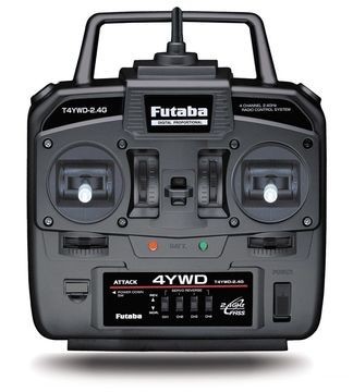 Futaba sändare – Futaba Radio set ATTACK 4-kanals bilmix/R214GFE