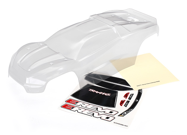 Traxxas E-Revo 1:10 2.0 – TRX8611 Kaross Traxxas E-Revo 2.0 Omålad