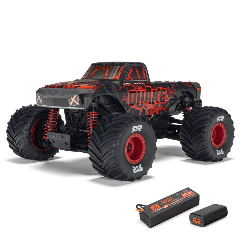 ARRMA QUAKE GROM 4X4 1:16, röd, modell ARA2137