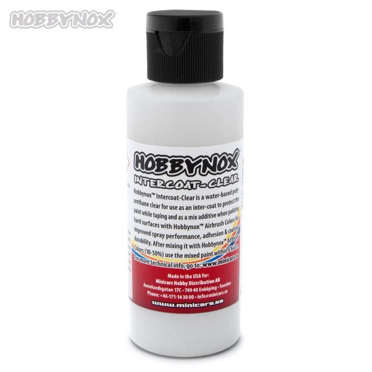 Faskolor. Hobbynox. airbrush – Airbrush Färg Intercoat-Klar 60ml