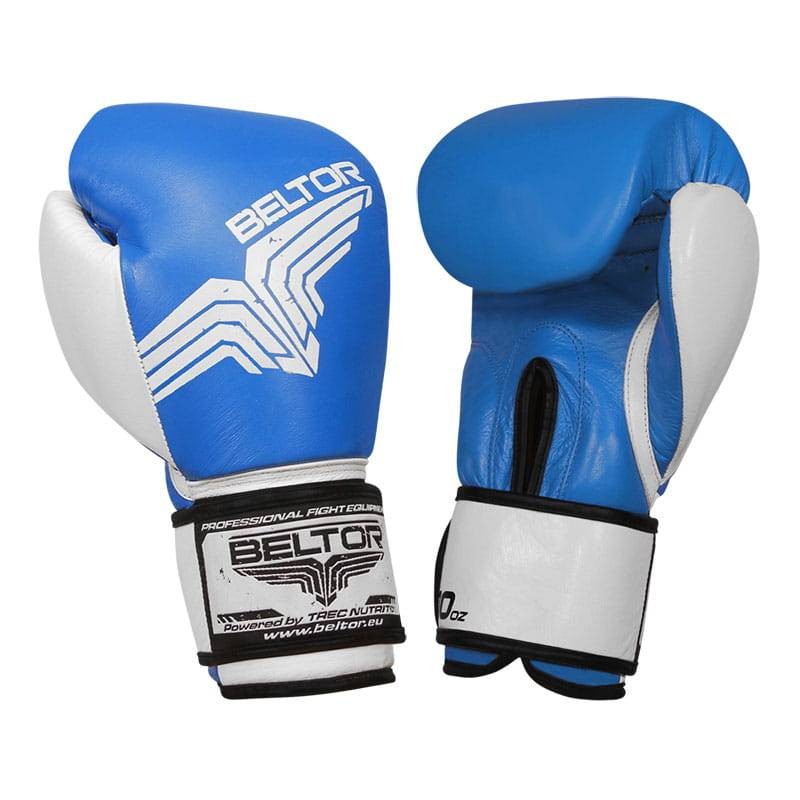Boxningshandskar Pro-Fight Handskar Blå - Beltor® (12oz)