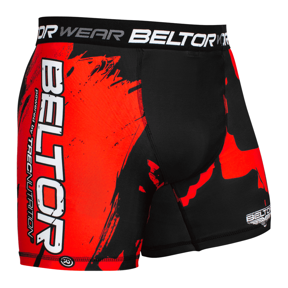 Kompression Shorts Red Stains - Beltor® (small)