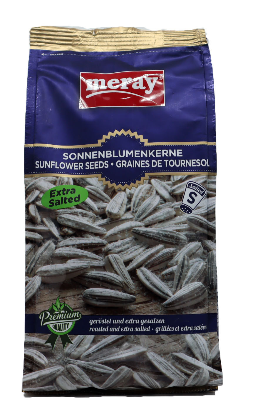 Meray Solrosfrön Extra Salt 14x250g