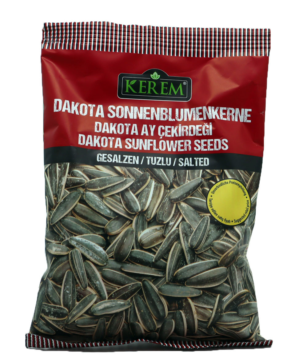 Kerem Solrosfrön Rostade & Saltade 24x150g