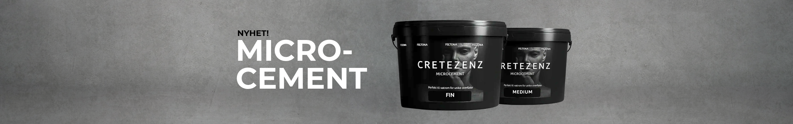nyhet feltona cretezenz microcemet banner