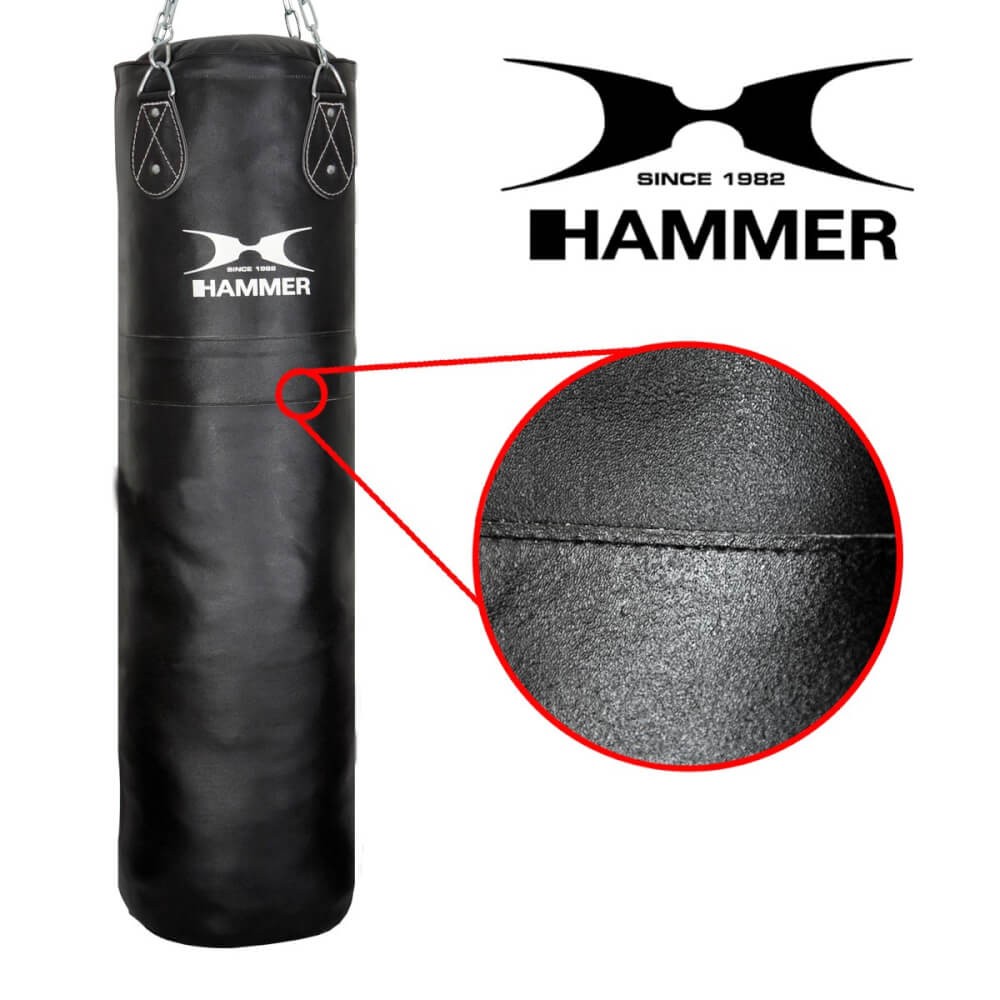 Alternativ bild 1 för HAMMER BOXING Boxningssäck Läder Premium