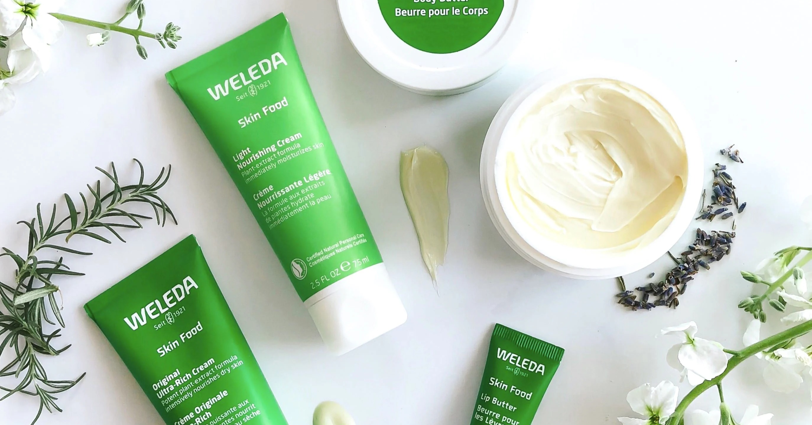 Weledas skin-food serie