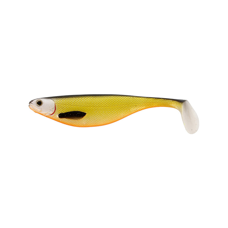 Westin ShadTeez Hollow 12 Cm 9 G Black/Chartreuse – Esca Morbida Da Insidiare Per Pesce Persico E Lucioperca