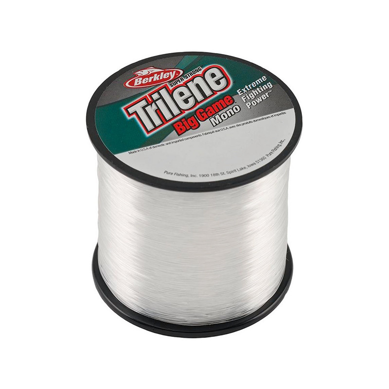 Fil De Pêche Berkley Trilene Big Game - Mono 20 Lb (9,1kg) - Vert - 650 Yards (594m)