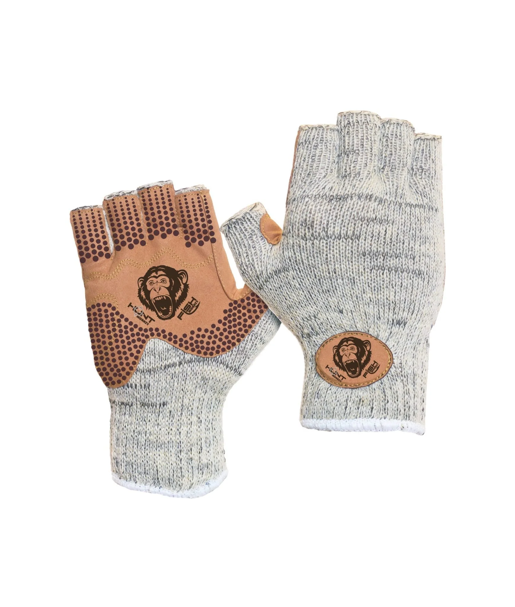 Fish Monkey Wooly Gloves Ullhandskar Vantar