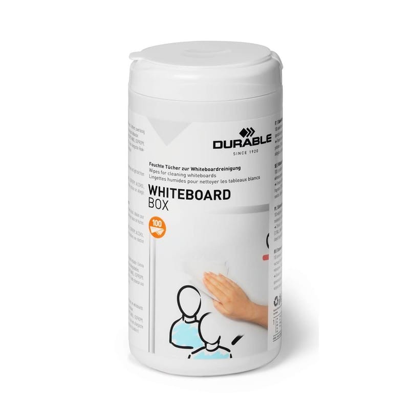 Whiteboardrengöring våtservetter  100 st/fp