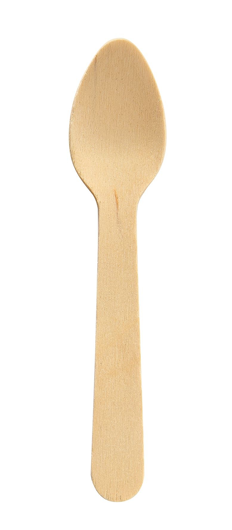 Engångsbestick Duni Kaffesked Trä 11cm, 100 st/fp