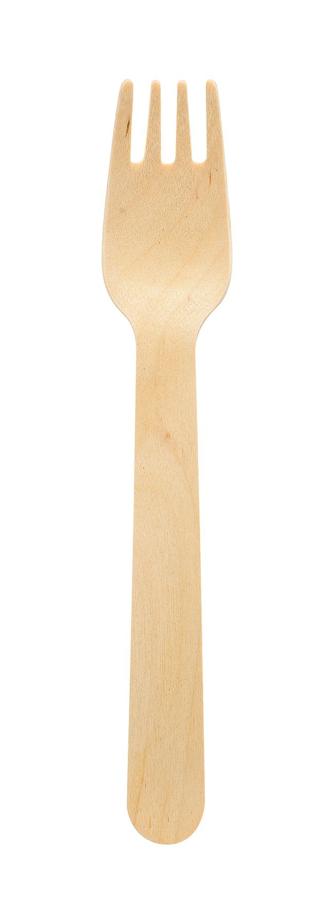 Engångsbestick Duni Gaffel Trä 16cm, 100 st/fp