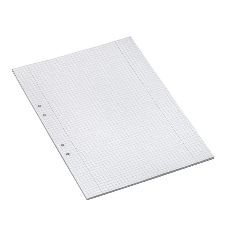 Arbetsblad rutat 5x5mm 70g A4, 500 st/fp