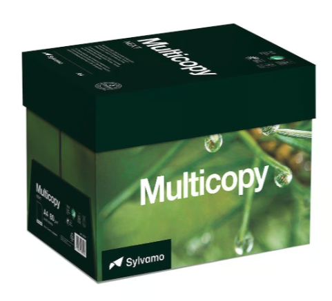 Produktfoto för Kopipapir A4 MultiCopy Zero 80g hvid - (500 ark)