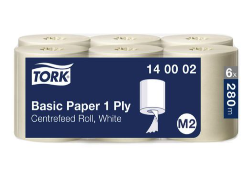 Alternativ bild 0 för Tork Torkrulle Basic Centrummatad M2 1-lags