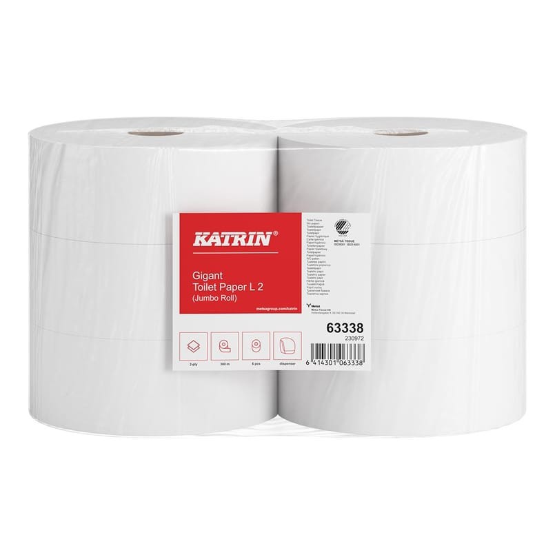 Alternativ bild 1 för TOALETTPAPPER CLASSIC GIGANT L2 | Beijerbygg Byggmaterial