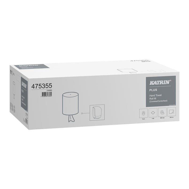 Alternativ bild 1 för Handdukspapper Katrin 475355 Plus M Coreless