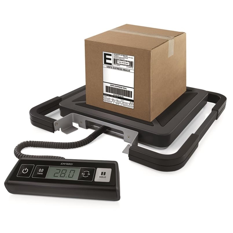 Produktfoto för Pakkevægt DYMO S50 elektronisk 50kg - m/100g interval