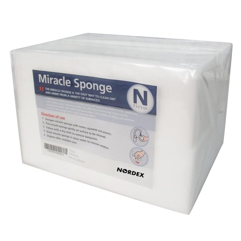 Fläcksuddare Nline Miracle Klottersvamp 70x120mm, 10 st/fp