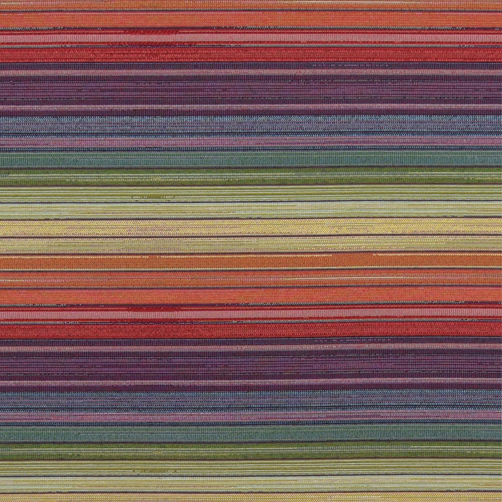 Retro stripes randigt multifärgat gobelängtyg