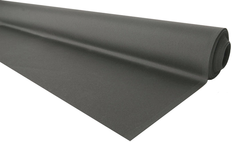 Verona Mörkgrå Enfärgad Markisväv 130cm Bred