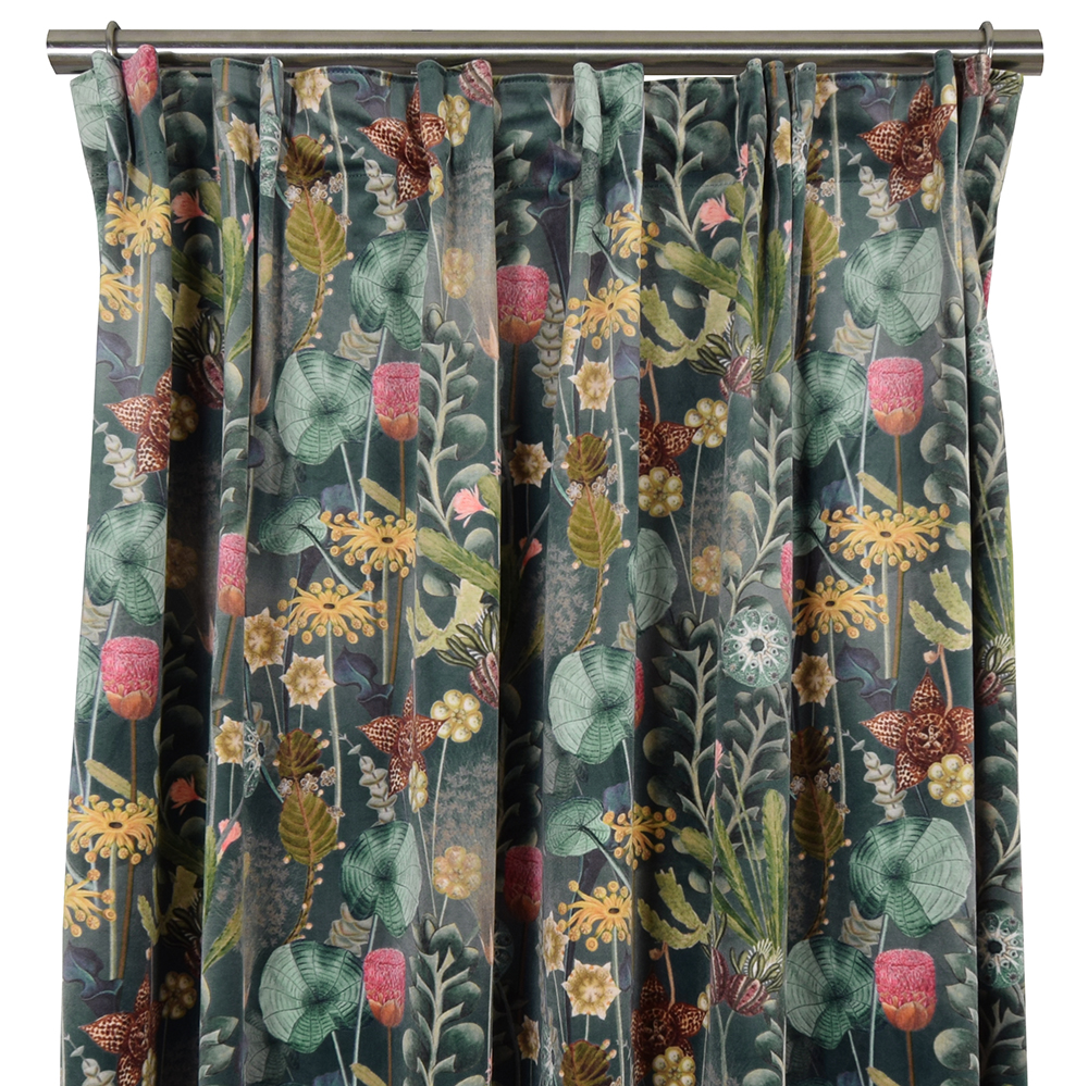 Tropical Exotic Paradise sammetsgardiner (290cm)