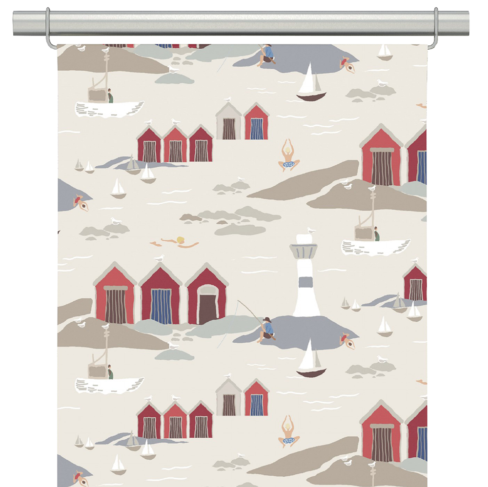 Kust beige panelgardiner