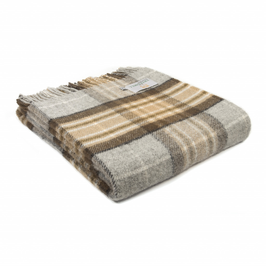 Ullpläd Tweedmill - Tartan McKellar 100% Ull, 150 x 183 cm