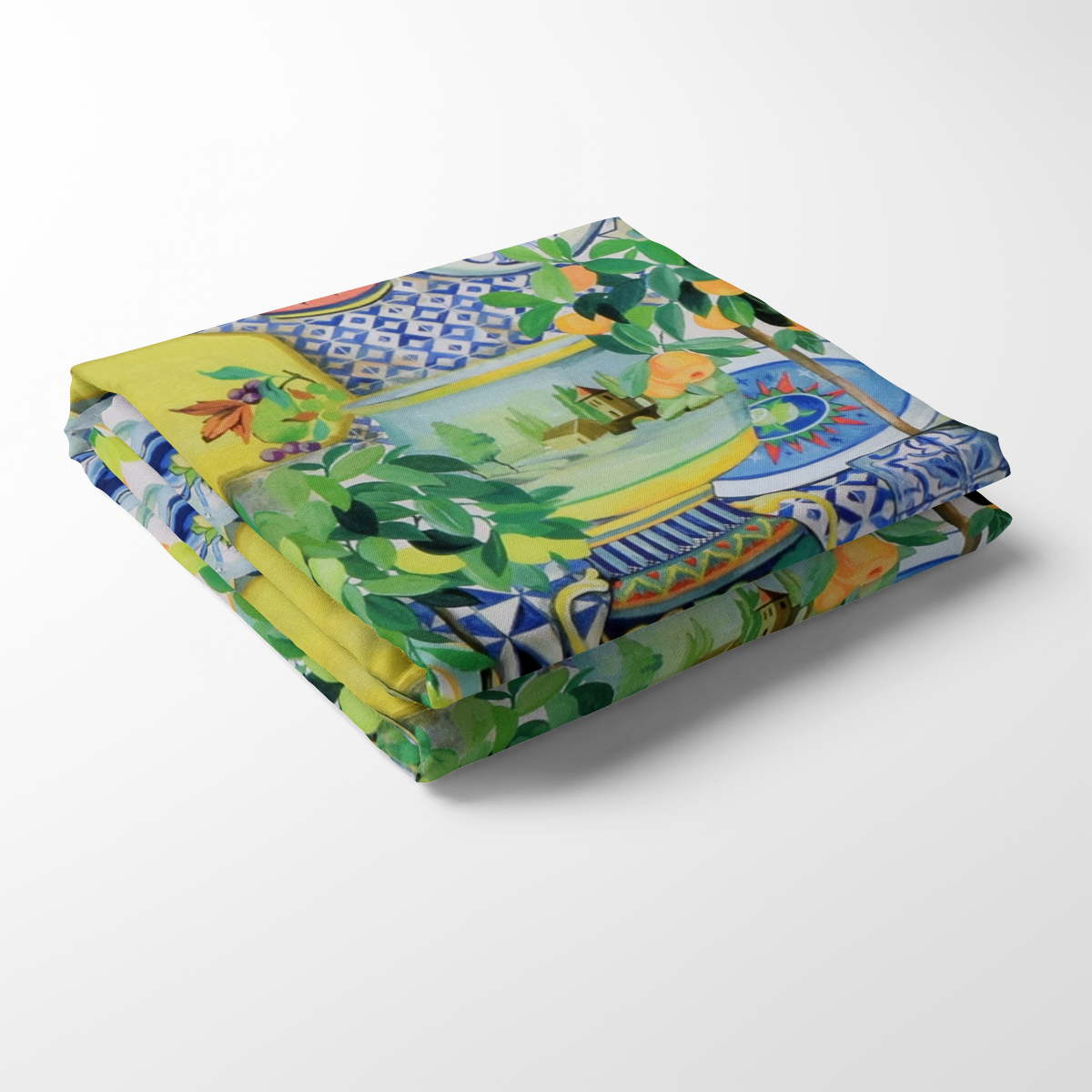 Lemon Tile bordsduk (350cm)