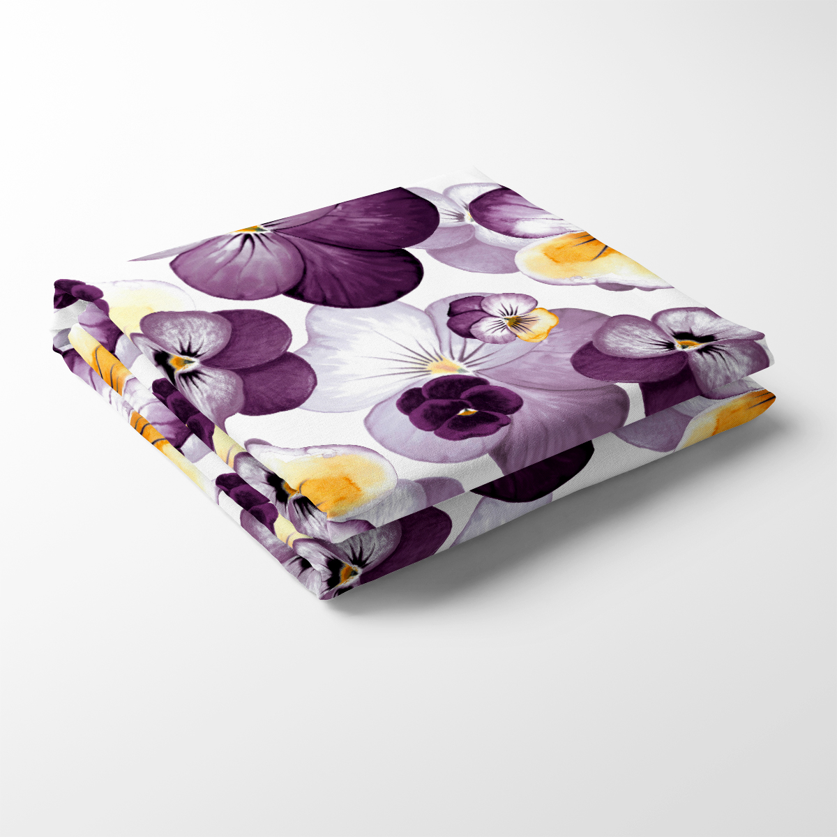 Moa plommon bordsduk (140x250cm)