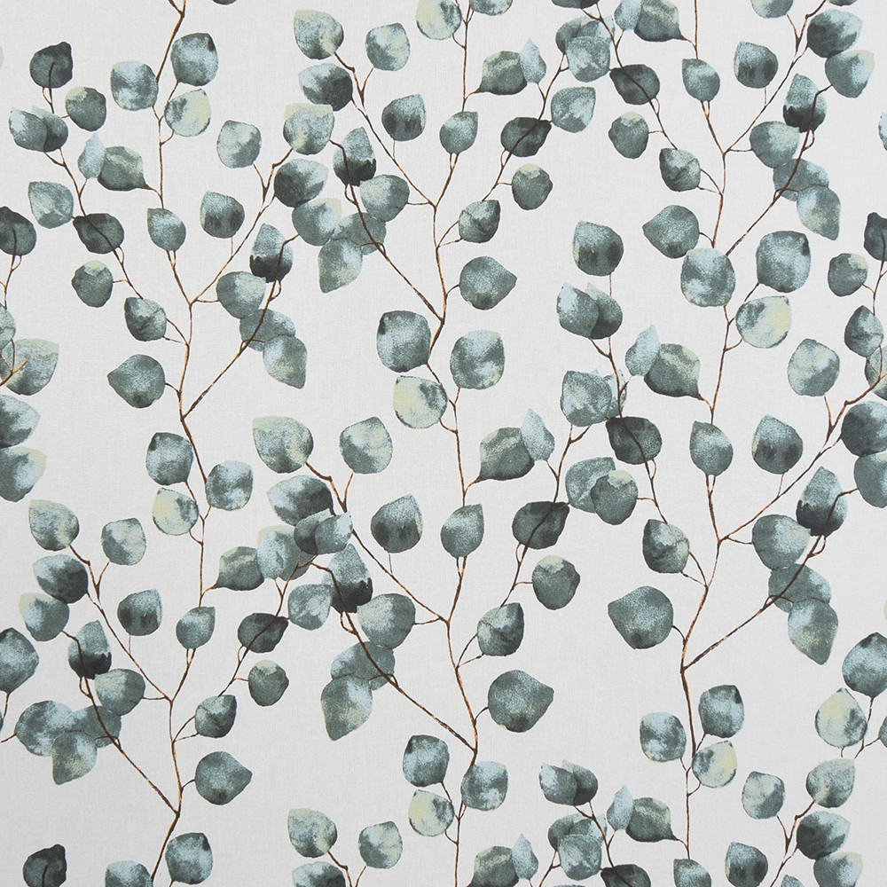 Eucalyptus leaves vit tyg