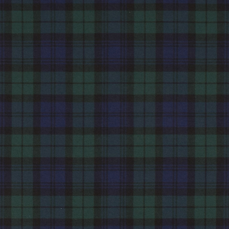 Tartan mörkblå skotskrutigt tyg