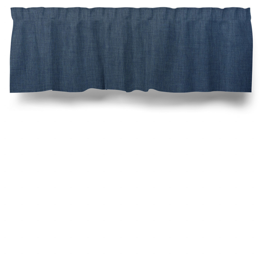 Milo Denim Gardinkappa Metervara – Tidlös Design med Fin Struktur