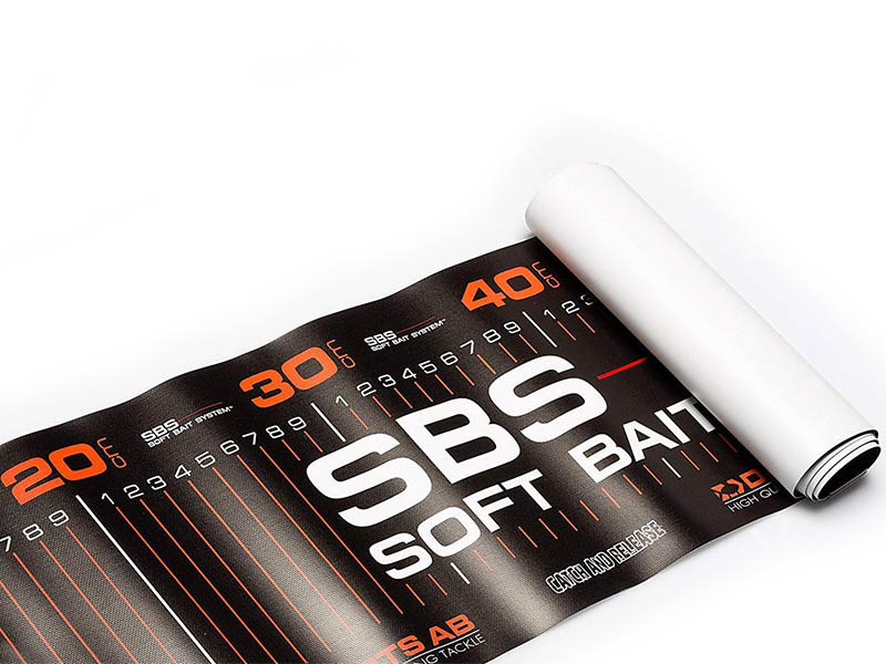 SBS Pike Ruler (Måttdekal) - 135 cm