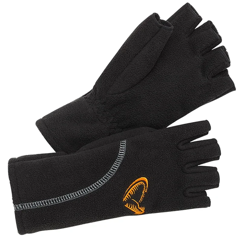 Savage Gear Wind Pro Half Finger Glove (Medium)