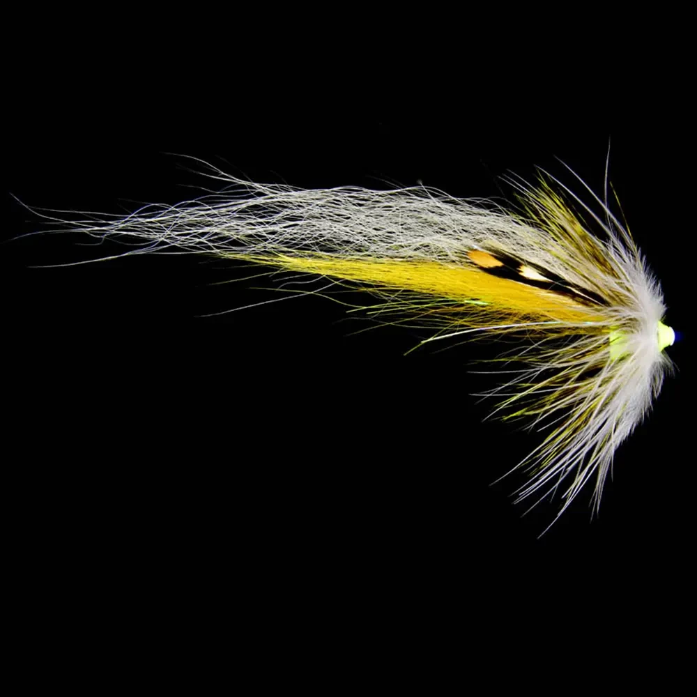 Tubfluga "Frödin BTT Nobody Series" - 6cm (Yellow White Wing)