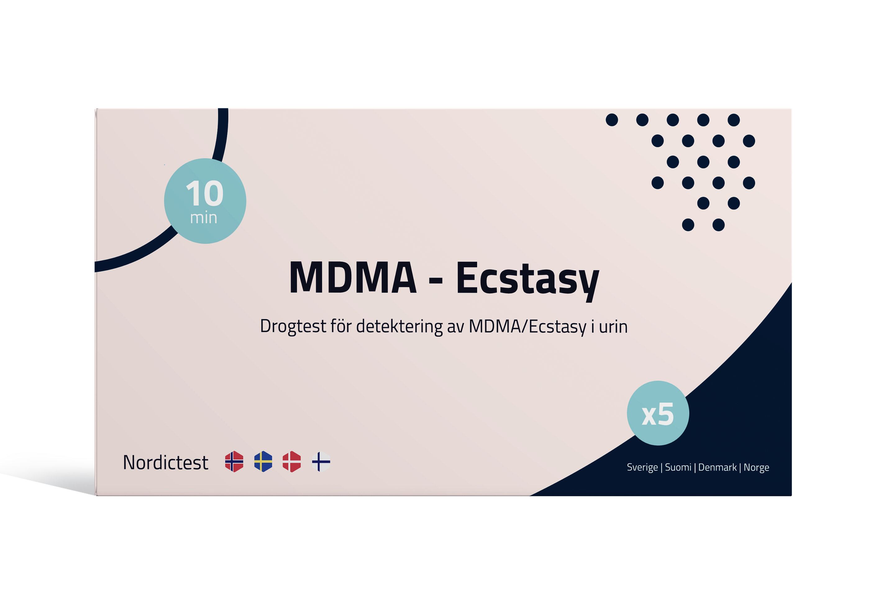 MDMA - Ecstasy - Självtest 5-pack