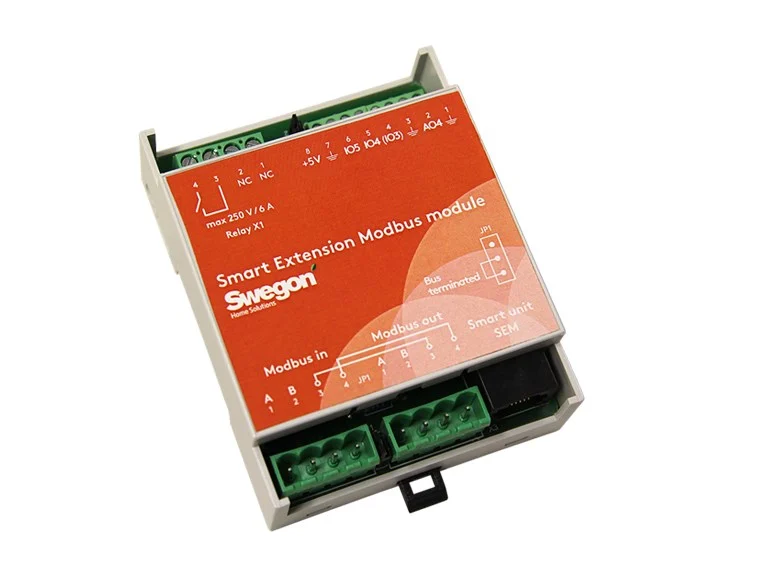 Swegon CASA Smart Modbus SEM anslutningmodul