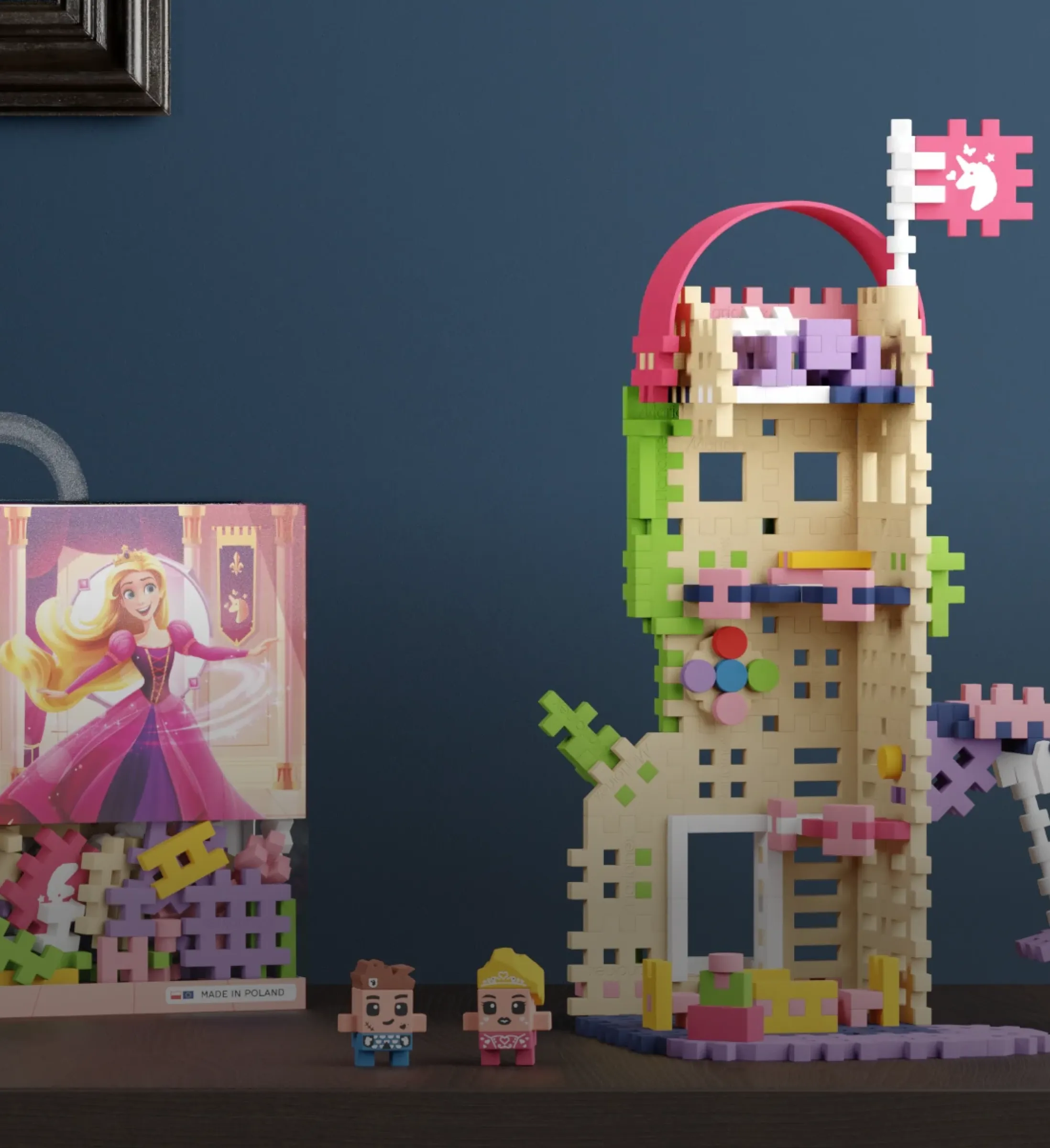 Följ med in i en förtrollad värld med Prinsessans magiska torn 148 bitar.