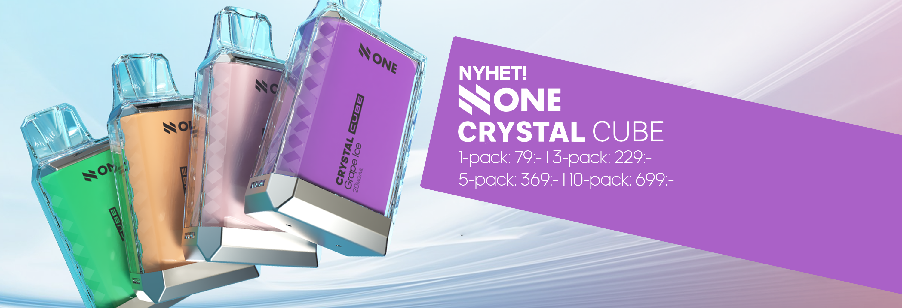 Bild på N One Crystal Cube Engångsvape