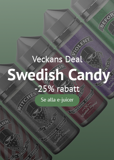 Swedish Candy Shortfill Kampanj Knapp